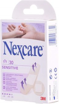 Nexcare Sensitive Bandages Assorted, N0930ASW, 30's