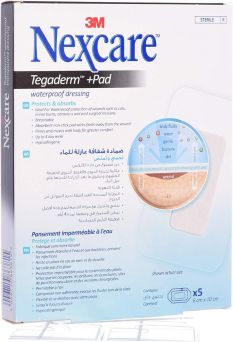 Nexcare Tegaderm Pad, TP0610, 6cm X 10Cm, 5's
