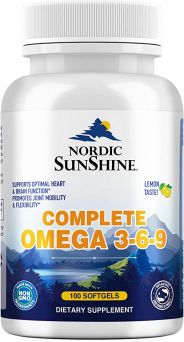 Nordic Sunshine Complete Omega 3-6-9 Softgel 100's