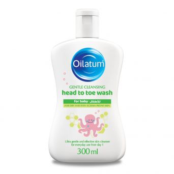 Oilatum Baby Gentle Cleansing Head To Toe Wash 300ml