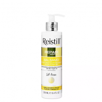 Reistill Repair Essential Conditioner 250 ml with bio argan oil for bleached and damaged hair – product bottle front view