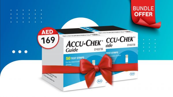 Accu-chek Guide Test Strip 50's 1+1