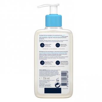 CeraVe salicylic acid cleanser with ceramides and hyaluronic acid