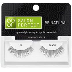 Salon Perfect Be Natural 52 Black Eye Lashes
