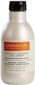 Sashapure Perfectly Defining Curl Cream 8.5 Oz (251ml)