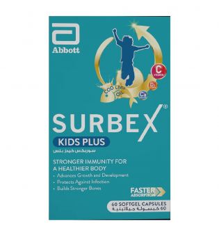 Surbex Kids Plus Softgel Capsules 60's