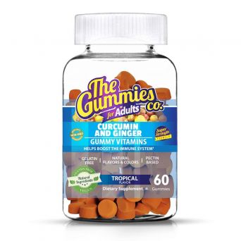 The Gummies Curcumin And Ginger Gummy Vitamins For Adults 60'S