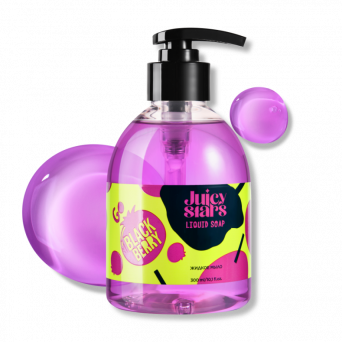 Juicy Stars Liquid Soap Go Blackberry 300 ml