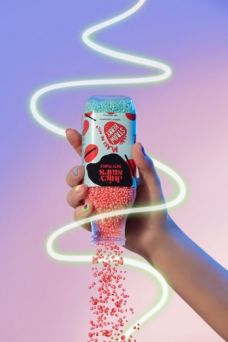 Juicy Stars Bath Pearls Make Me Wild Strawberry 400 ml