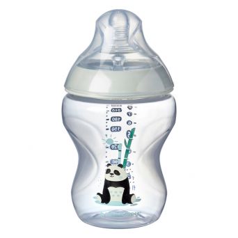 Tommee Tippee Closer to Nature Feeding Bottle, 260ml x 1 -Girl