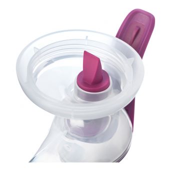 Tommee Tippee Made for Me Manual Breast Pump with soft, cushioned silicone cup and narrow neck for hand strain reduction