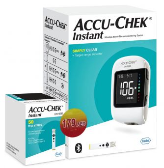 Accu-Chek Offer Instant Kit + Test Strip 50's Promo Pack