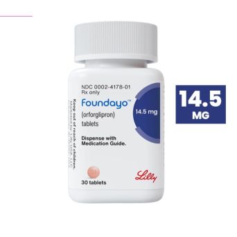 Foundayo 14.5mg orforglipron oral GLP-1 weight management tablets 30 pack prescription available in UAE at CHS