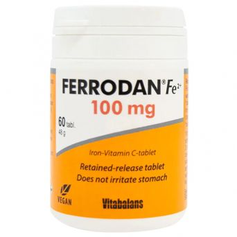 Vitabalans Ferrodan 100Mg Tablet 60's