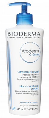 Bioderma Atoderm Creme Ultra-Nourishing Cream Normal to Sensitive Dry Skin 500ml