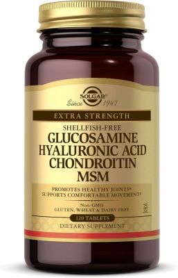 Solgar Glucosamine Hyaluronic Acid Chondroitin Msm Tablet 120's