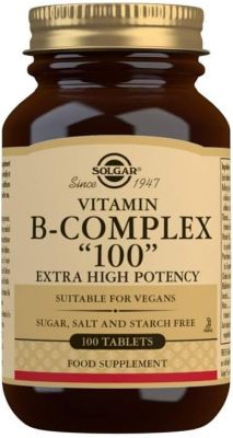Solgar B-Complex 100 Tablet 100's