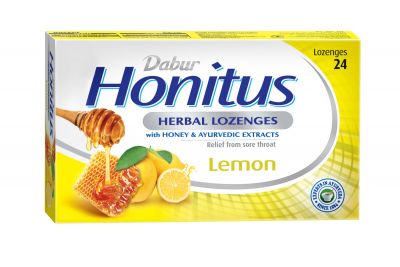 Dabur Honitus Herbal Lozenges Lemon
