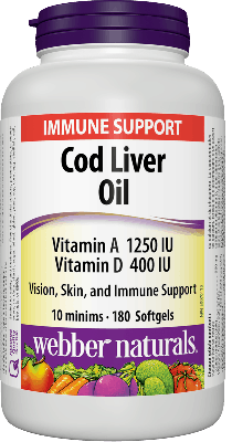 Cod Liver Oil Softgel 180's