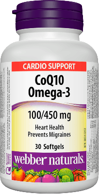 Co Q10 Omega-3 100/834mg 30's