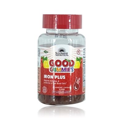 Sunshine Nutrition Good Gummies Iron Plus Gummies 60's
