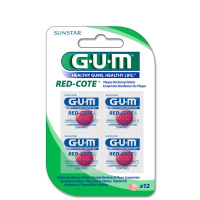 Gum Red-Cote Plaque Disclosing Tablets