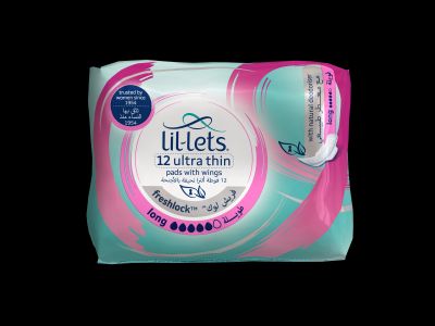 Lil-Lets Fresh Lock Ultrathin Long Towel 12's
