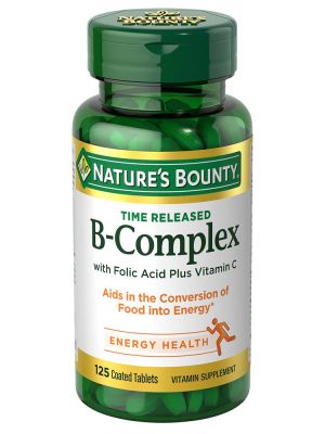 Nature's Bounty B-Complex Time Released + C Tablet