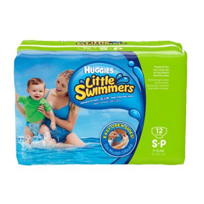Huggies Little Swimmer, Swim Pants Diaper, Small, 12 Swim Pants