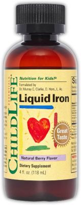 Childlife Liquid Iron 4 Fl Oz (118 ml)