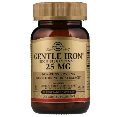 Solgar Gentle Iron 90 Vegetable Capsules