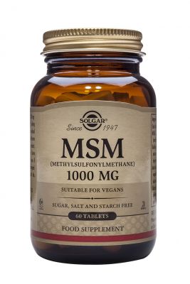Solgar Msm 1000 Mg 60 Tablets
