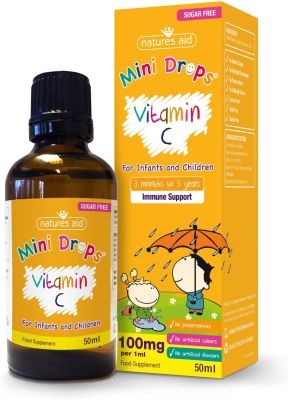 Natures Aid Vitamin C Drops for Infants and Children - 50ml