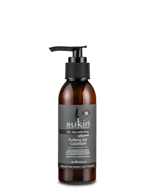 Sukin Oil Blncing Charcoal Purifyng Gel Cleanser 125ml