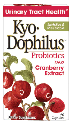 Kyolic, Kyo-Dophilus, Probiotics, Plus Cranberry Extract - 60 Capsules