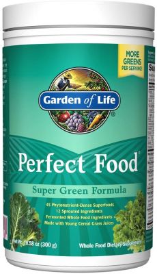 Garden of Life Perfect Food Super Green Formula 10.58 Oz (300gr)