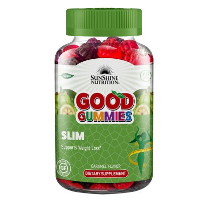 Sunshine Nutrition Good Gummies Slim Caramel Flavor Gummies 60's