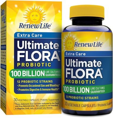 Renew Life Ultimate Care Digestive Probiotic 100 Billion Vegetarian Capsule 30's