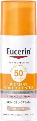 Eucerin Pigment Control Tinted Spf 50+ Uneven Skin Tone Sun Gel - Cream Medium 50ml