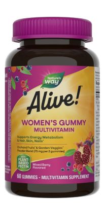 Nature's Way Alive, Women's Gummy Vitamin 60 Gummies