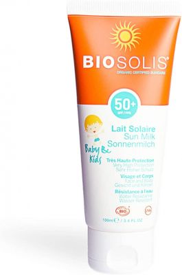 Biosolis Sun Milk For Baby And Kids Spf50+ 100ml