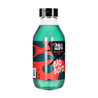Juicy Stars 2 In 1 Hair And Body Wash Bad Boyz 400 ml