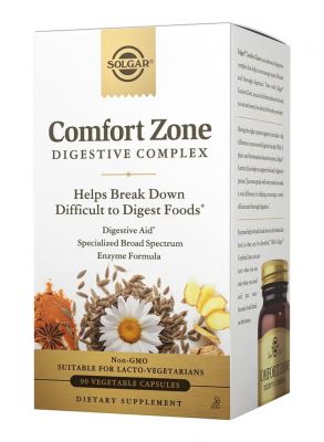 Solgar Comfort Zone Digestive Complex – 90 Vegetable Capsules