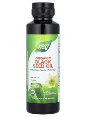 Nature's Way Organic Black Seed Oil 8 Fl Oz (236 ml)