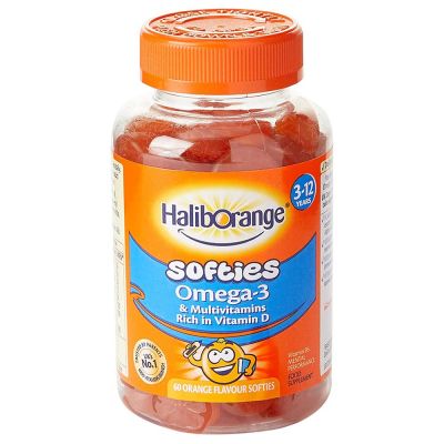 Haliborange Softies Omega 3 & Multivitamins Orange 60's