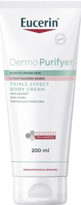 Eucerin Dermopurifyer Triple Effect Body Cream 200 ml