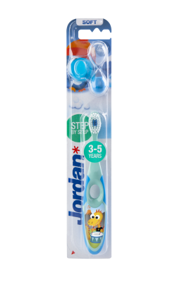 Jordan Step Kids 3-5 Years Soft Toothbrush