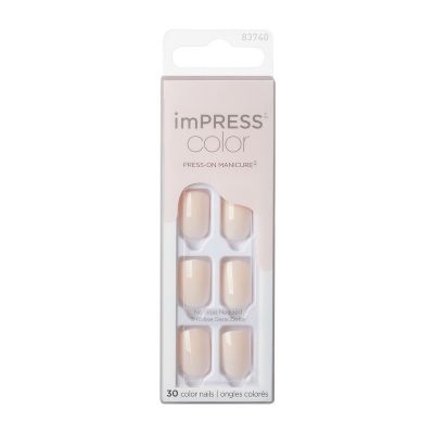 Kiss Impress Color Nails Point Pink Kimc001C