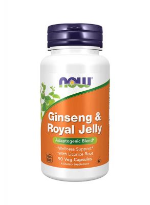 Now Ginseng & Royal Jelly 90 Capsules