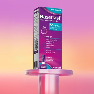 Naselfast 55 micrograms/dose, Nasal Spray Suspension